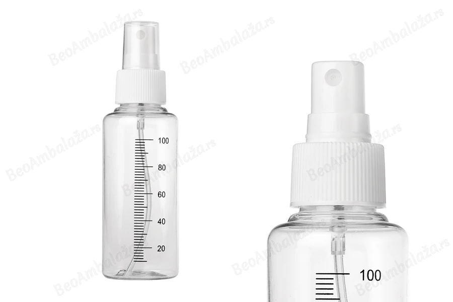 Plastične sprej flašice 100mL - 12 kom-slika_proizvoda