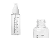 Plastične sprej flašice 100mL - 12 kom-dimenzije_slike