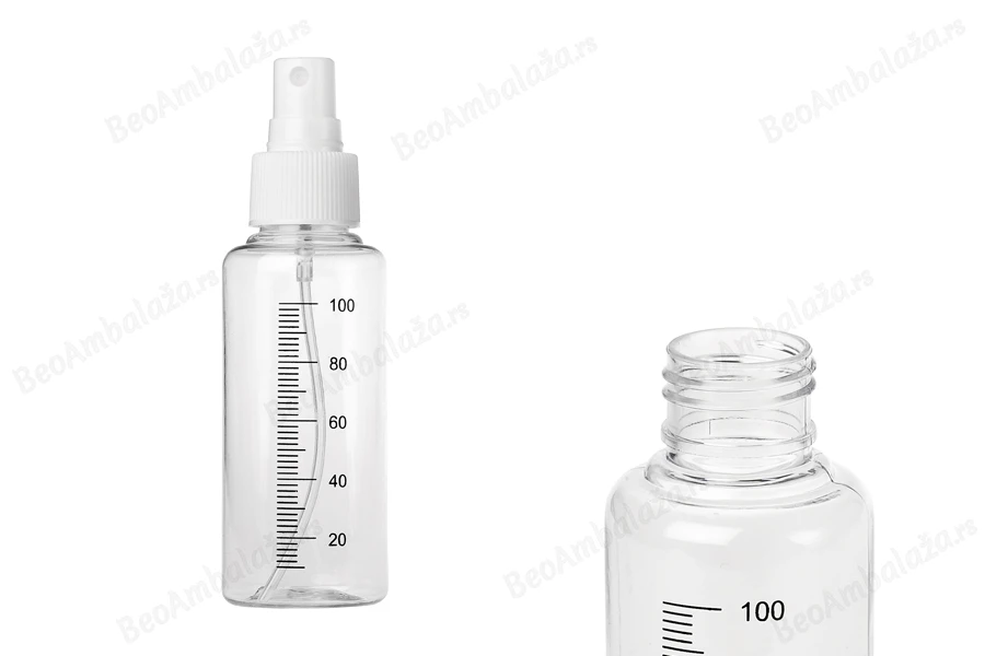 Plastične sprej flašice 100mL - 12 kom-dimenzije_slike
