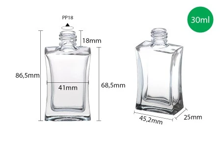 Pravougaona bočica za parfeme 30mL (18/415)-2
