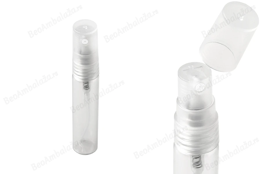 Staklena bočica za parfeme 5mL sa sprejom i plastičnim zatvaračem - 6 kom-grupa_slika