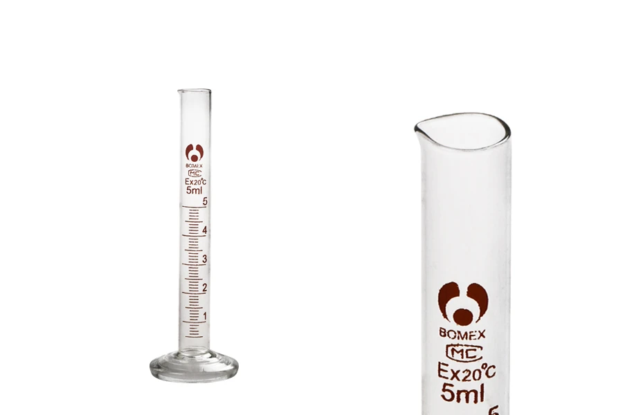 Staklena menzura 5mL Staklena menzura 5mL