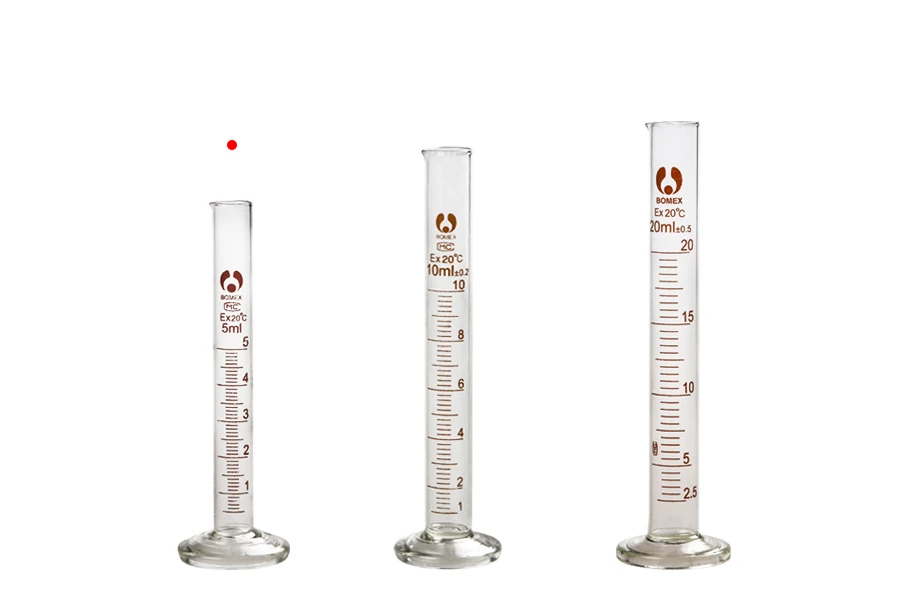 Staklena menzura 5mL Staklena menzura 5mL