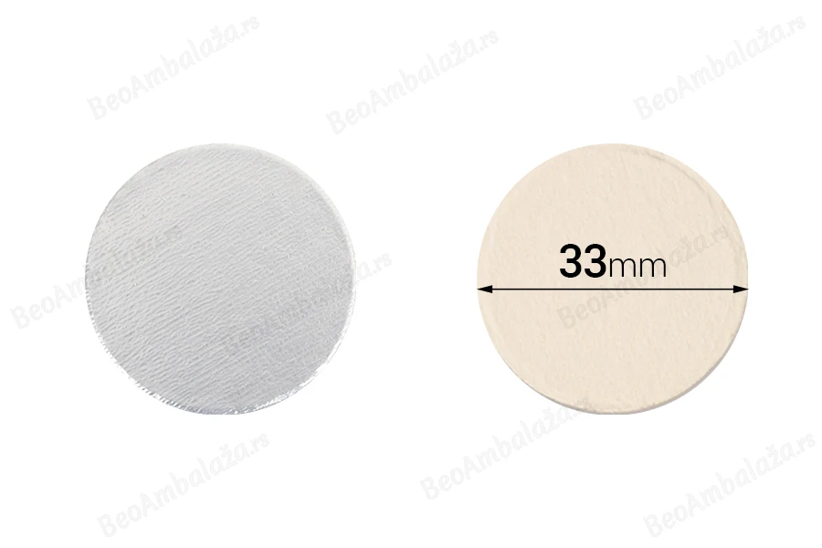 Zaptivka na indukciono lepljenje (induction sealing) 33mm - paket od 100 kom-slika_proizvoda
