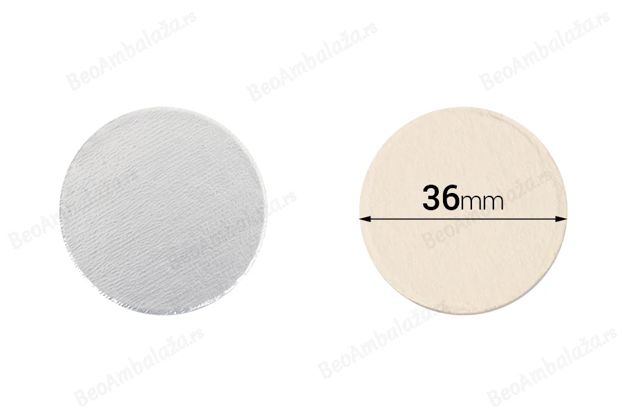 Zaptivka na indukciono lepljenje (induction sealing) 36mm - paket od 100 kom-slika_proizvoda