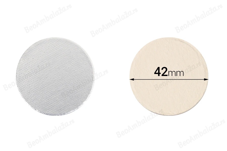 Zaptivka na indukciono lepljenje (induction sealing) 42mm - paket od 100 kom-slika_proizvoda