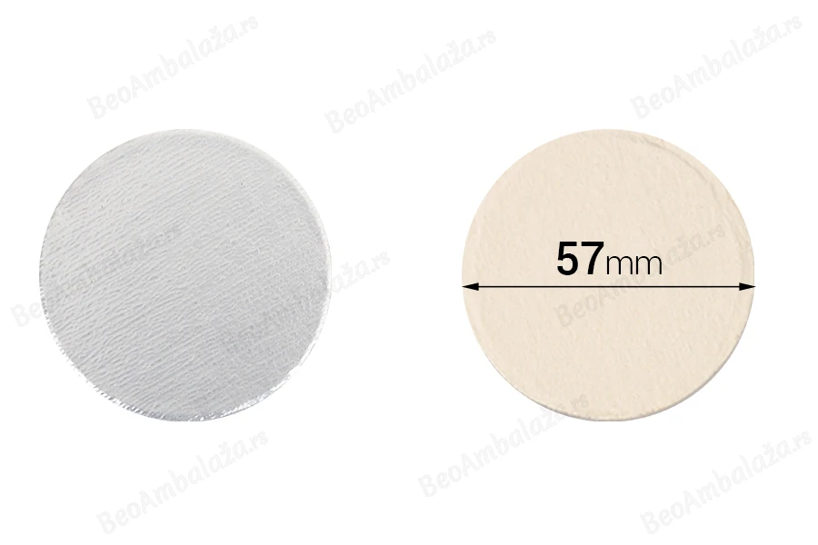 Zaptivka na indukciono lepljenje (induction sealing) 57mm - paket od 100 kom-slika_proizvoda