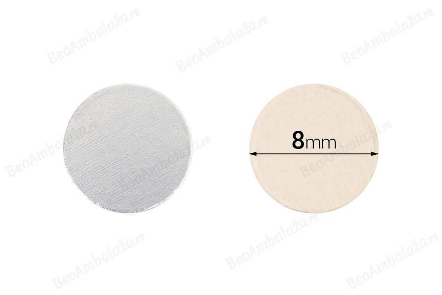 Zaptivka na indukciono lepljenje (induction sealing) 8mm - paket od 100 kom-slika_proizvoda