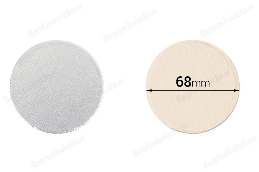 Zaptivka na indukciono lepljenje (induction sealing) 68mm - paket od 100 kom-slika_proizvoda