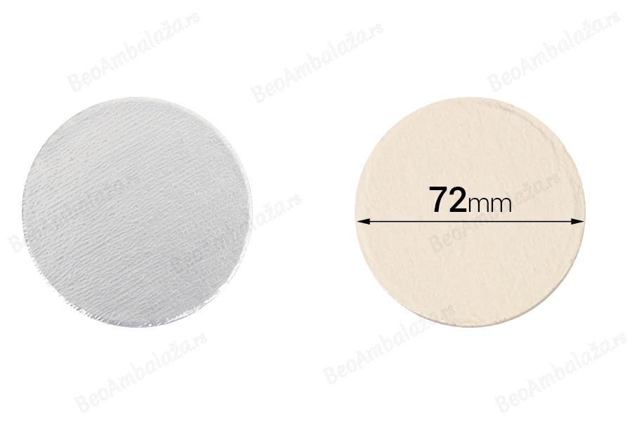 Zaptivka na indukciono lepljenje (induction sealing) 72mm - paket od 100 kom-slika_proizvoda