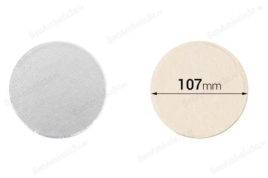 Zaptivka na indukciono lepljenje (induction sealing) 107mm - paket od 100 kom-slika_proizvoda