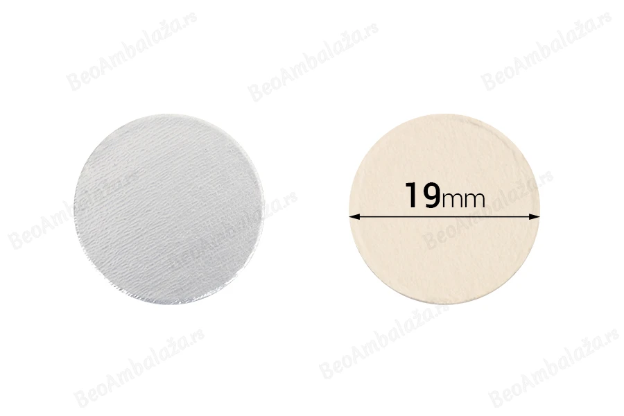 Zaptivka na indukciono lepljenje (induction sealing) 19mm - paket od 100 kom-slika_proizvoda