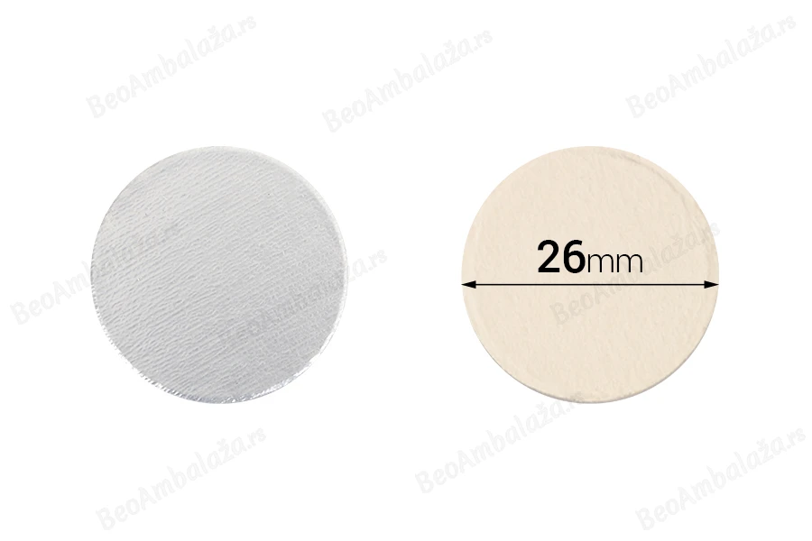 Zaptivka na indukciono lepljenje (induction sealing) 26mm - paket od 100 kom-slika_proizvoda