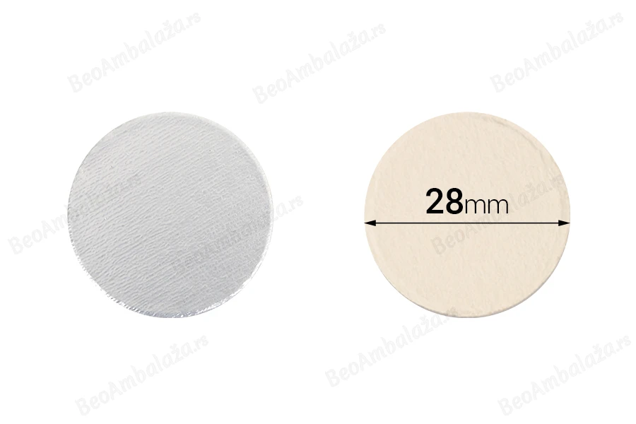 Zaptivka na indukciono lepljenje (induction sealing) 28mm - paket od 100 kom-slika_proizvoda