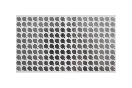 Srebrna samolepljiva aluminijumska zaptivka 8mm - 180 kom-2