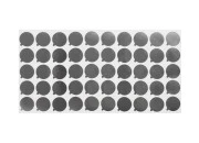 Srebrna samolepljiva aluminijumska zaptivka 18mm - 50 kom Srebrna samolepljiva aluminijumska zaptivka 18mm - 50 kom