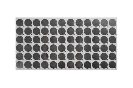 Srebrna samolepljiva aluminijumska zaptivka 19mm - 72 kom-2