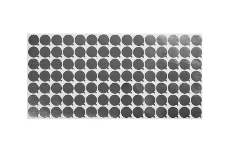Srebrna samolepljiva aluminijumska zaptivka 20mm - 105 kom-2