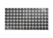 Srebrna samolepljiva aluminijumska zaptivka 21mm - 98 kom Srebrna samolepljiva aluminijumska zaptivka 21mm - 98 kom