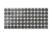 Srebrna samolepljiva aluminijumska zaptivka 22mm - 78 kom Srebrna samolepljiva aluminijumska zaptivka 22mm - 78 kom