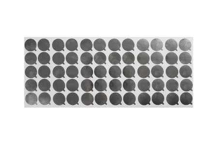 Srebrna samolepljiva aluminijumska zaptivka 25mm - 60 kom-2