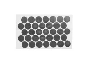 Srebrna samolepljiva aluminijumska zaptivka 28mm - 35 kom Srebrna samolepljiva aluminijumska zaptivka 28mm - 35 kom