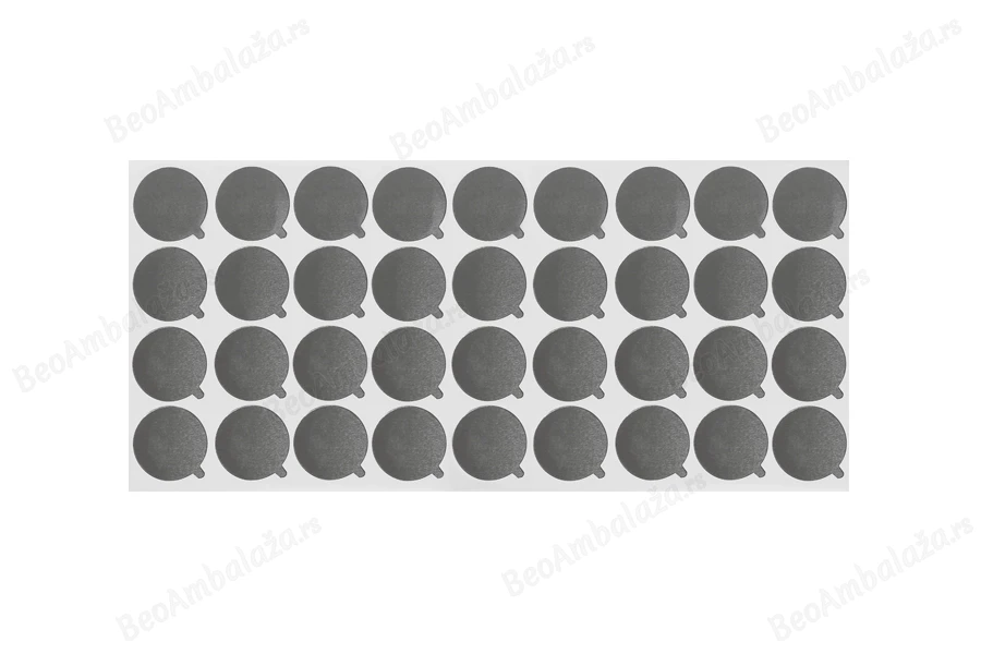 Srebrna samolepljiva aluminijumska zaptivka 33mm - 32 kom-dimenzije_slike