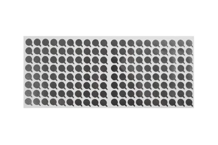 Srebrna samolepljiva aluminijumska zaptivka 10mm - 160 kom-2