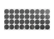 Srebrna samolepljiva aluminijumska zaptivka 40mm - 36 kom Srebrna samolepljiva aluminijumska zaptivka 40mm - 36 kom
