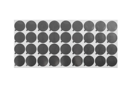 Srebrna samolepljiva aluminijumska zaptivka 40mm - 36 kom-2