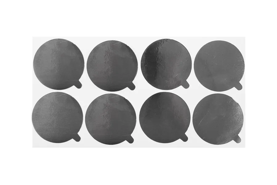 Srebrna samolepljiva aluminijumska zaptivka 60mm - 15 kom