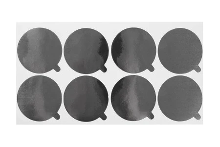 Srebrna samolepljiva aluminijumska zaptivka 65mm - 10 kom-2