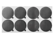 Srebrna samolepljiva aluminijumska zaptivka 66mm - 8 kom Srebrna samolepljiva aluminijumska zaptivka 66mm - 8 kom