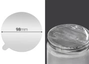 Srebrna samolepljiva aluminijumska zaptivka 98mm - 3 kom Srebrna samolepljiva aluminijumska zaptivka 98mm - 3 kom-slika_proizvoda