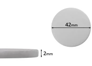 Beli penasti PE međupoklopac 42mm- 100kom-slika_proizvoda
