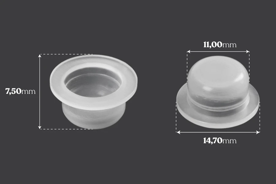 Plastični čep za flašice PP18-