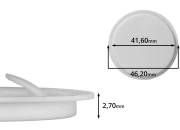 Plastični (PE) međupoklopac 46,2 mm za teglice-slika_proizvoda