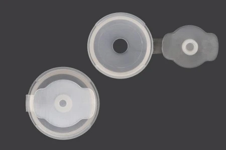 Plastični PE zatvarač sa četvrtastim čepom- prečnik 19mm- 50 komada-dimenzije_slike