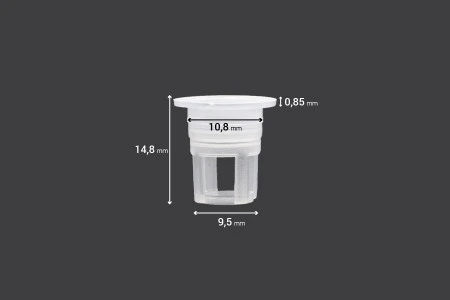 Regulator protoka - plastični odvod (PE) - prečnik 10,8 mm - 50 kom-3