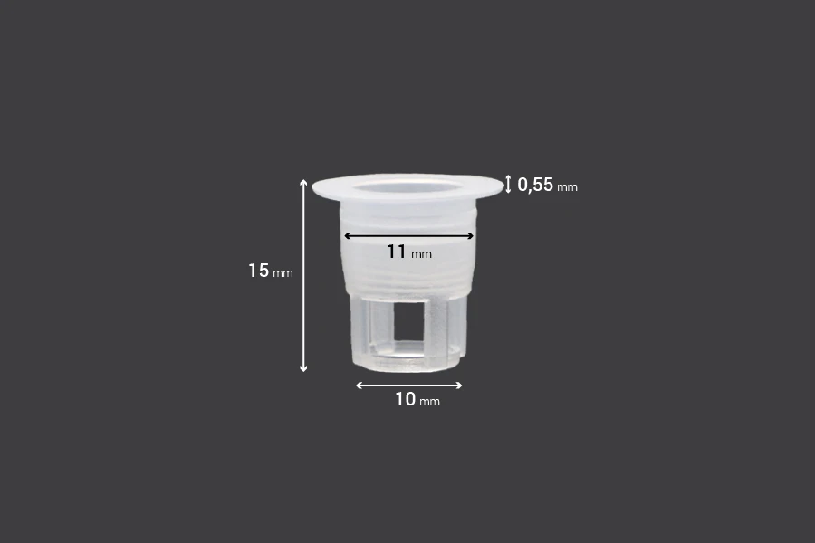 Regulator protoka - plastični odvod (PE) - prečnik 11 mm - 50 kom