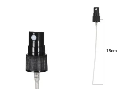 Plastični crni sprej 18/410 sa crnim zatvaračem-2