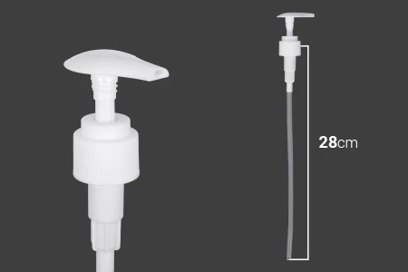 Plastična bela pumpica 24/410 za kreme sa zaštitnim mehanizmom-2
