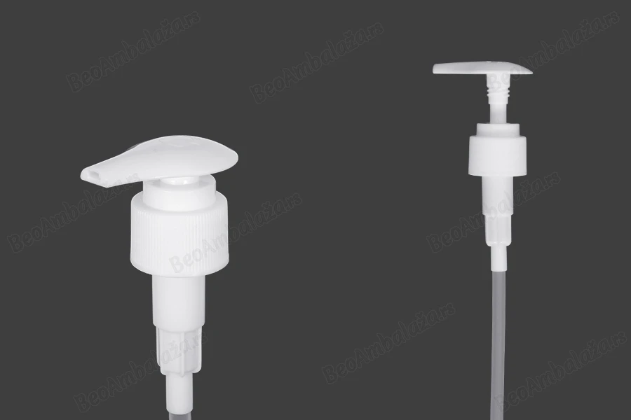 Plastična bela pumpica 24/410 za kreme sa zaštitnim mehanizmom-slika_proizvoda