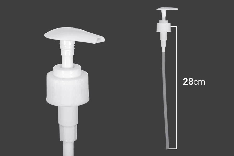 Plastična bela pumpica 28/410 za kreme sa sigurnosnim mehanizmom Plastična bela pumpica 28/410 za kreme sa sigurnosnim mehanizmom-dimenzije_slike