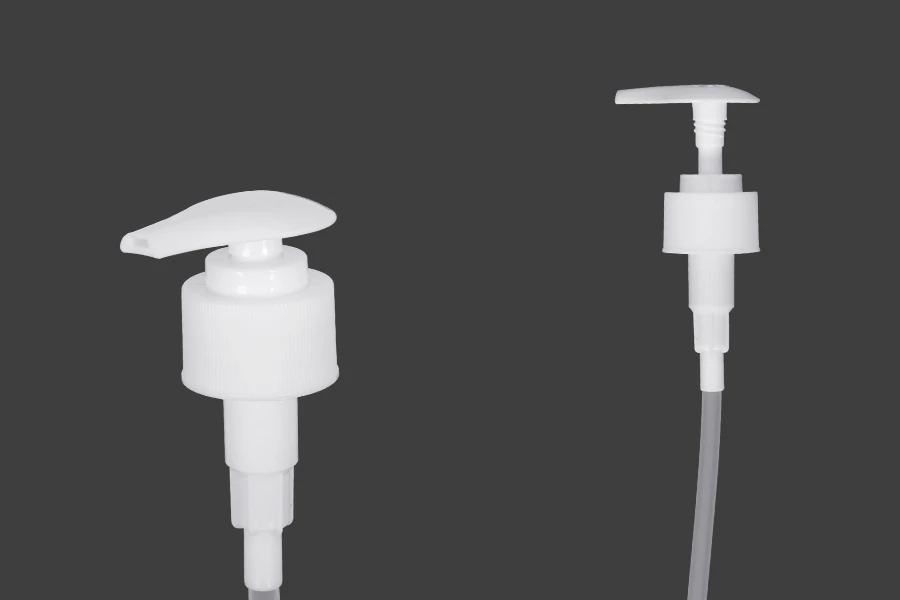 Plastična bela pumpica 28/410 za kreme sa sigurnosnim mehanizmom Plastična bela pumpica 28/410 za kreme sa sigurnosnim mehanizmom-slika_proizvoda