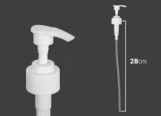 Plastična bela pumpica 28/410 za kreme sa sigurnosnim mehanizmom Plastična bela pumpica 28/410 za kreme sa sigurnosnim mehanizmom-dimenzije_slike