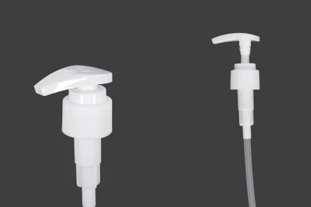 Plastična bela pumpica 24/410 za kreme sa sigurnosnim zatvaranjem-1