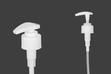 Plastična bela pumpica 28/410 za kreme sa sigurnosnim zatvaranjem-1