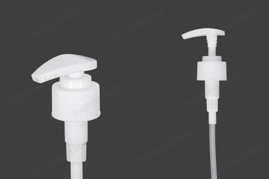 Plastična bela pumpica 28/410 za kreme sa sigurnosnim zatvaranjem-slika_proizvoda