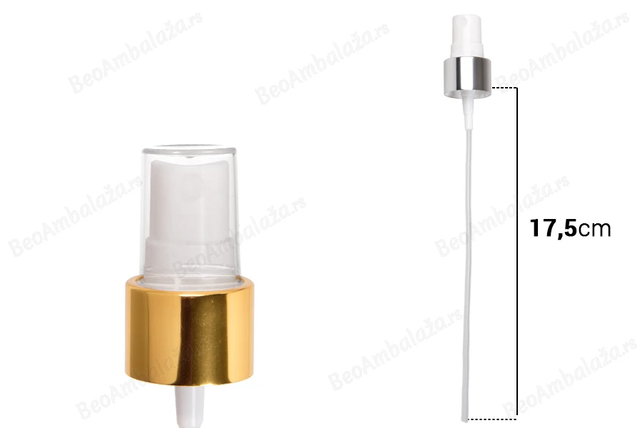 Aluminijumski sprej za ulja PP20 sa plastičnim, providnim zatvaračem-dimenzije_slike